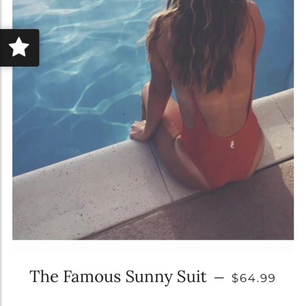 One piece swimsuit